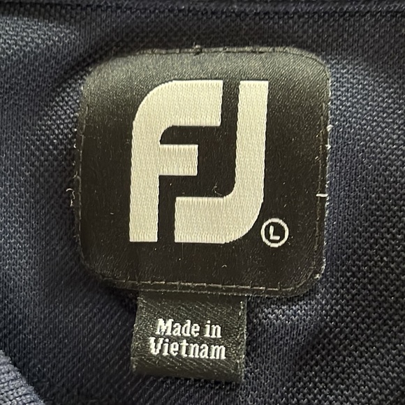 FootJoy blue stretch polo L - Picture 7 of 8